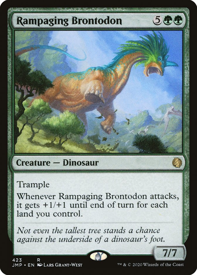 Rampaging Brontodon [Jumpstart] | I Want That Stuff Brandon