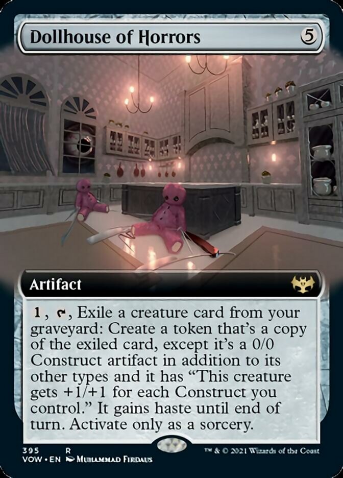 Dollhouse of Horrors (Extended Art) [Innistrad: Crimson Vow] | I Want That Stuff Brandon