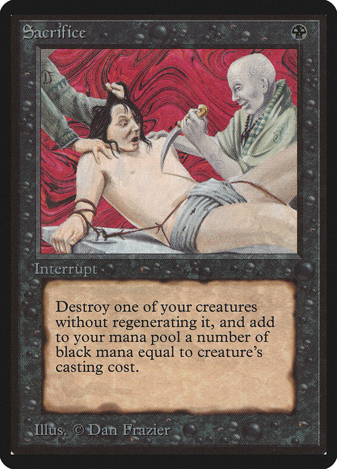 Sacrifice [Beta Edition] | I Want That Stuff Brandon