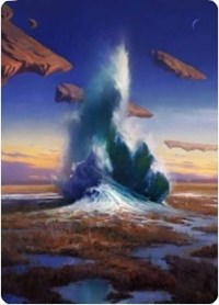 Flooded Strand Art Card [Zendikar Rising Art Series] | I Want That Stuff Brandon