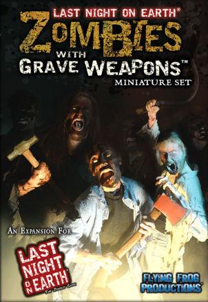 Last Night on Earth: Zombies with Grave Weapons Miniature Set | I Want That Stuff Brandon