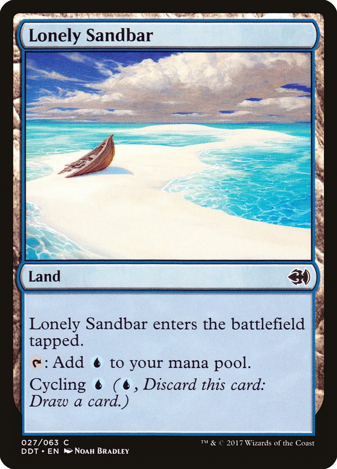 Lonely Sandbar [Duel Decks: Merfolk vs. Goblins] | I Want That Stuff Brandon