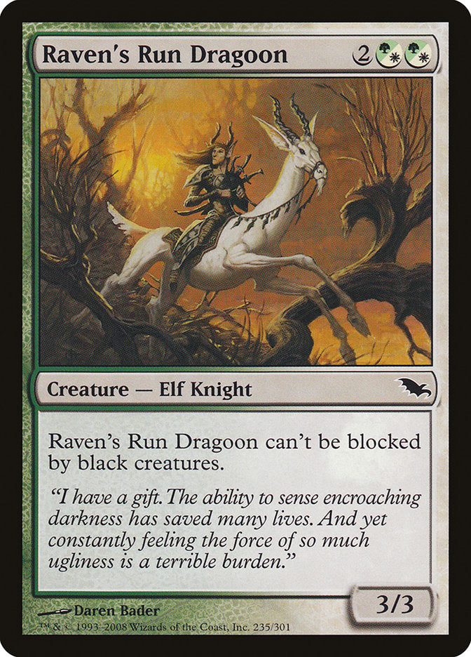 Raven's Run Dragoon [Shadowmoor] | I Want That Stuff Brandon