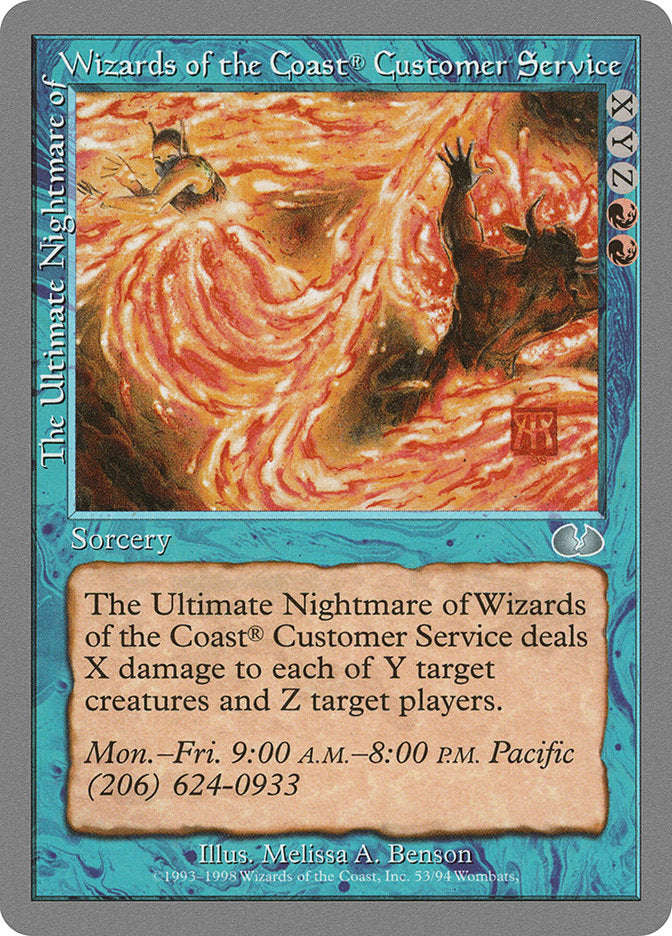 The Ultimate Nightmare of Wizards of the Coast® Customer Service [Unglued] | I Want That Stuff Brandon