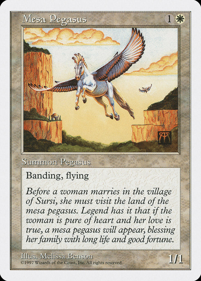 Mesa Pegasus [Fifth Edition] | I Want That Stuff Brandon