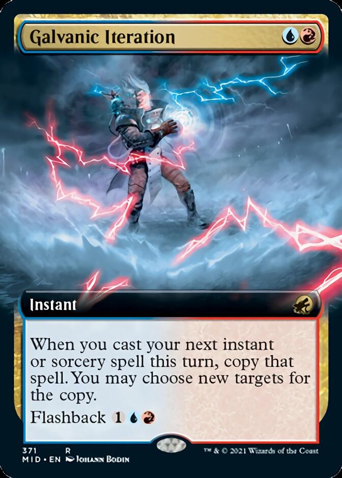 Galvanic Iteration (Extended Art) [Innistrad: Midnight Hunt] | I Want That Stuff Brandon