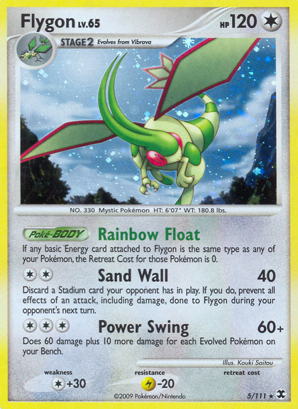 Flygon (5/111) [Platinum: Rising Rivals] | I Want That Stuff Brandon