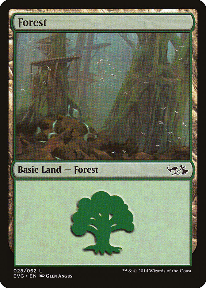 Forest (28) (Elves vs. Goblins) [Duel Decks Anthology] | I Want That Stuff Brandon