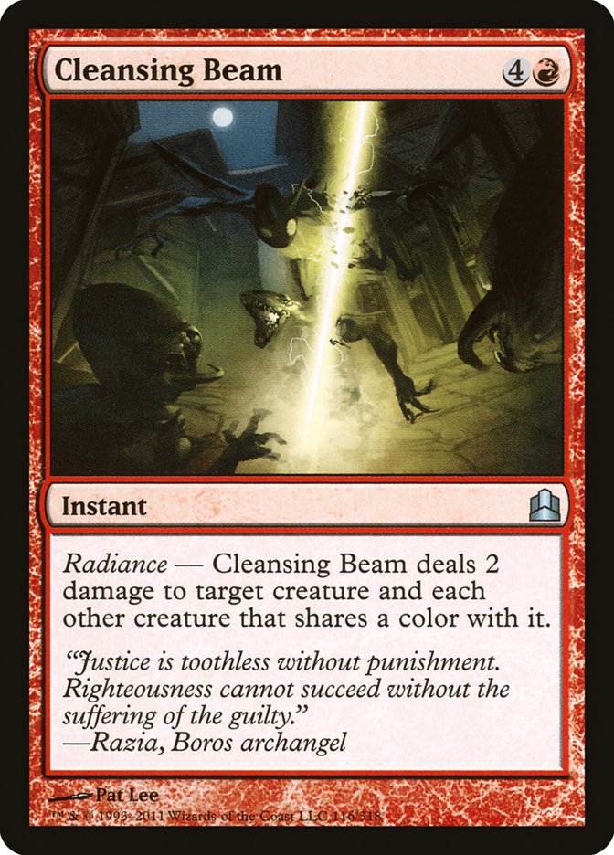 Cleansing Beam [Commander 2011] | I Want That Stuff Brandon