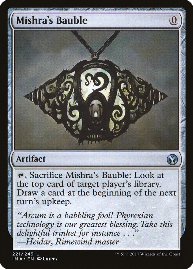 Mishra's Bauble [Iconic Masters] | I Want That Stuff Brandon