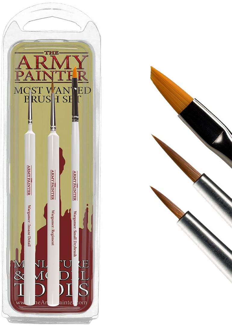 The Army Painter: Most Wanted Brushes | I Want That Stuff Brandon