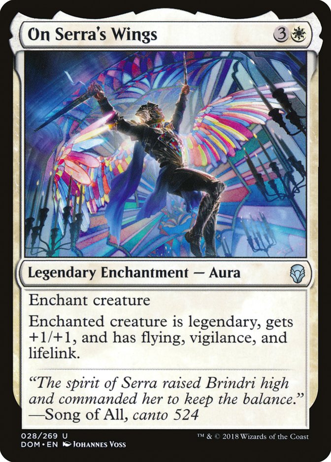 On Serra's Wings [Dominaria] | I Want That Stuff Brandon