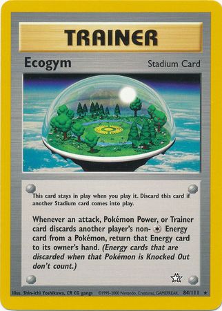 Ecogym (84/111) [Neo Genesis Unlimited] | I Want That Stuff Brandon