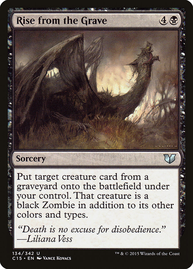 Rise from the Grave [Commander 2015] | I Want That Stuff Brandon