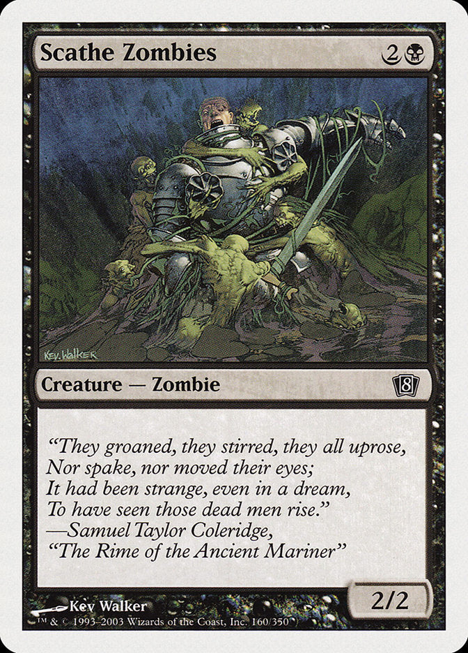 Scathe Zombies [Eighth Edition] | I Want That Stuff Brandon