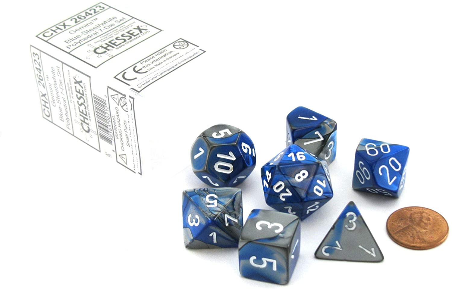 Chessex: Gemini 7-Die Set | I Want That Stuff Brandon