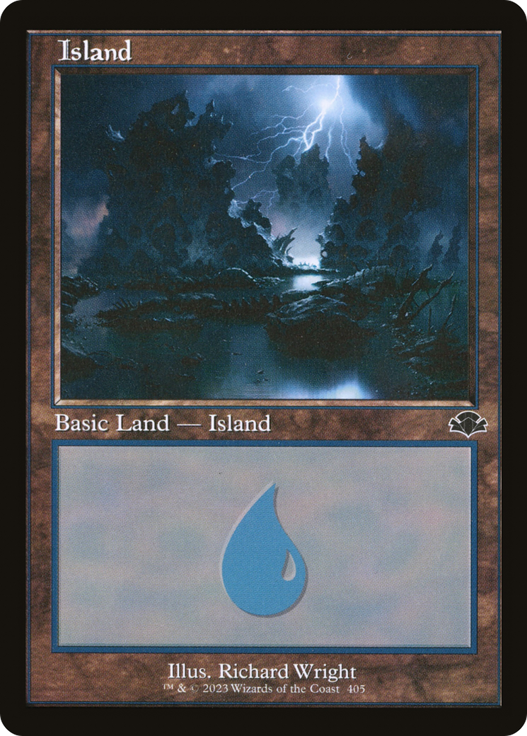 Island (405) (Retro) [Dominaria Remastered] | I Want That Stuff Brandon