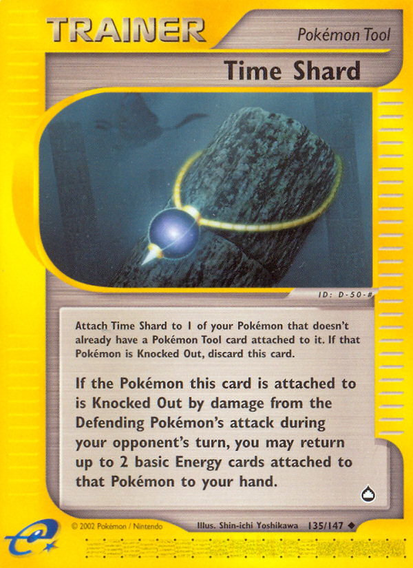 Time Shard (135/147) [Aquapolis] | I Want That Stuff Brandon