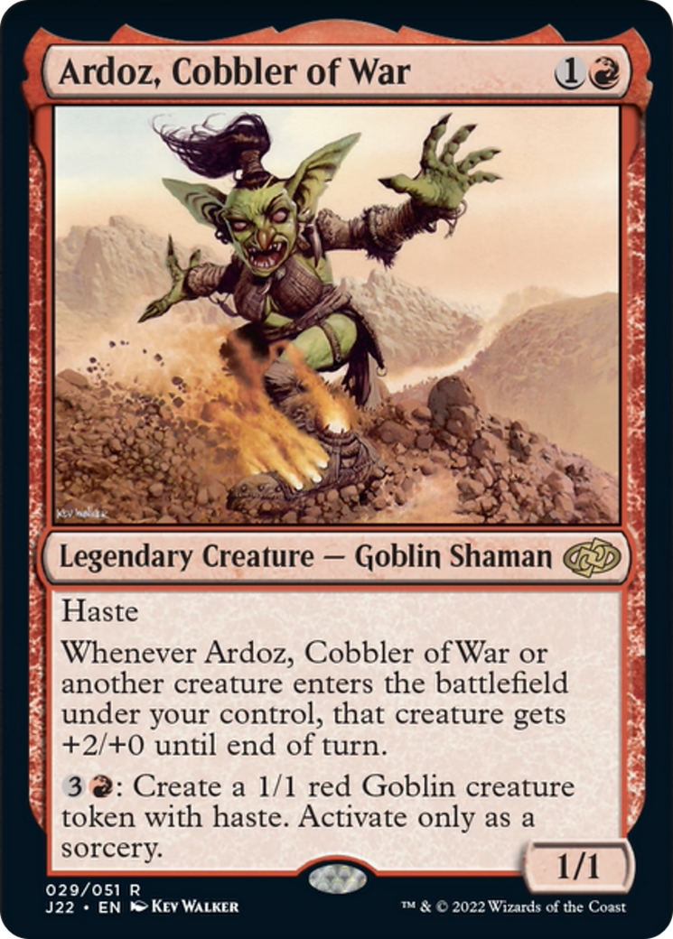 Ardoz, Cobbler of War [Jumpstart 2022] | I Want That Stuff Brandon