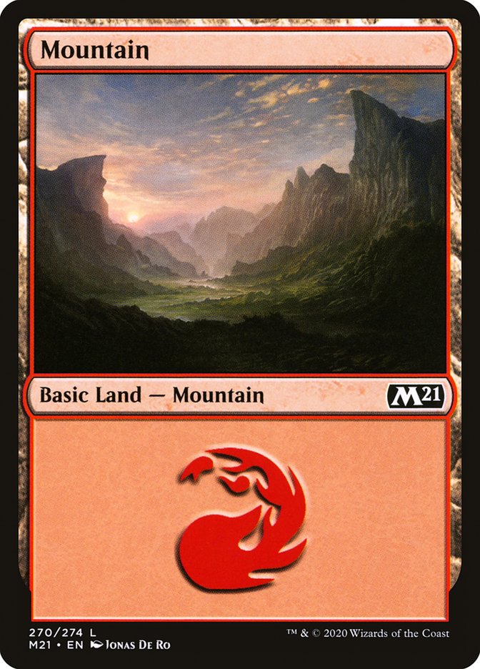 Mountain (270) [Core Set 2021] | I Want That Stuff Brandon