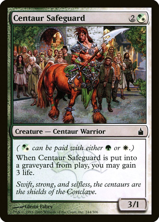 Centaur Safeguard [Ravnica: City of Guilds] | I Want That Stuff Brandon