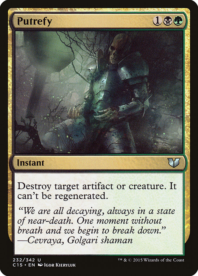 Putrefy [Commander 2015] | I Want That Stuff Brandon