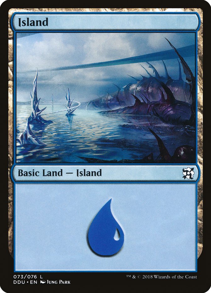 Island (73) [Duel Decks: Elves vs. Inventors] | I Want That Stuff Brandon