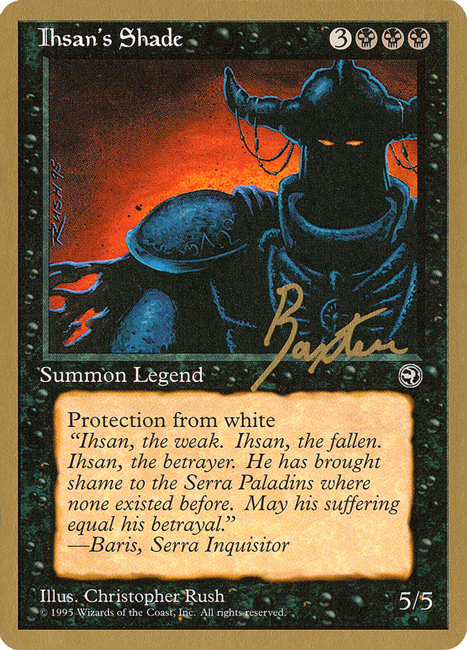 Ihsan's Shade (George Baxter) [Pro Tour Collector Set] | I Want That Stuff Brandon