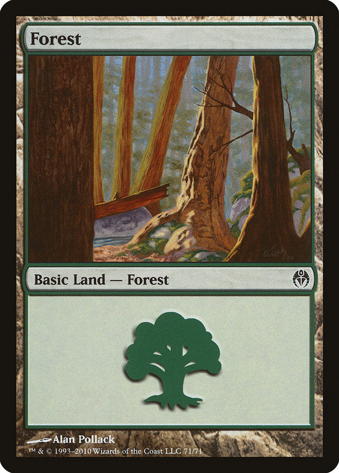 Forest (71) [Duel Decks: Phyrexia vs. the Coalition] | I Want That Stuff Brandon