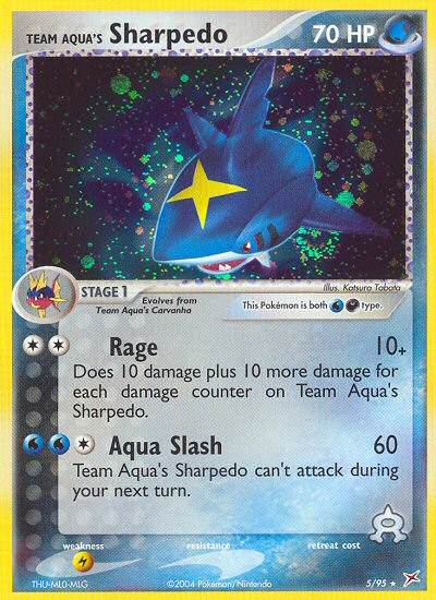 Team Aqua's Sharpedo (5/95) [EX: Team Magma vs Team Aqua] | I Want That Stuff Brandon