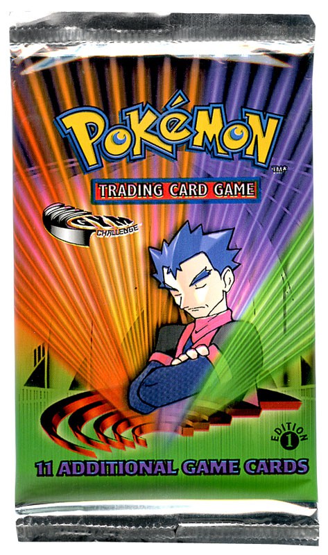 Gym Challenge - Booster Pack (1st Edition) | I Want That Stuff Brandon