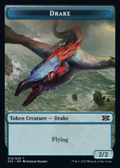 Drake // Angel Double-Sided Token [Double Masters 2022 Tokens] | I Want That Stuff Brandon