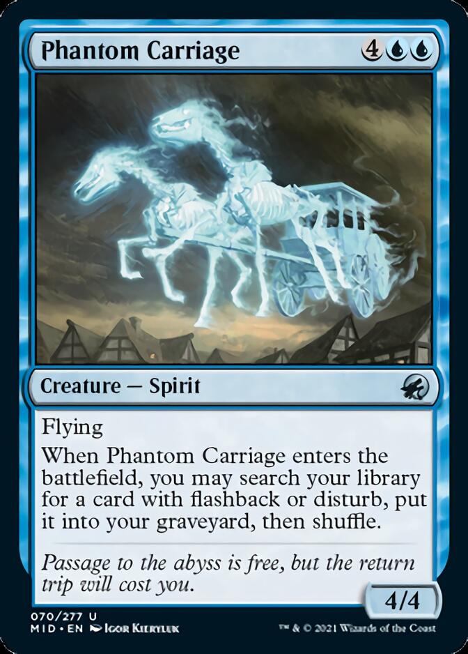 Phantom Carriage [Innistrad: Midnight Hunt] | I Want That Stuff Brandon