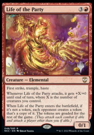 Life of the Party (Promo Pack) [Streets of New Capenna Commander Promos] | I Want That Stuff Brandon