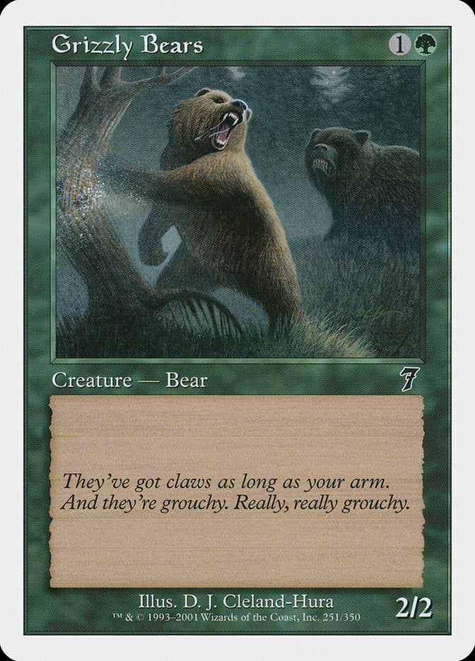 Grizzly Bears [Seventh Edition] | I Want That Stuff Brandon