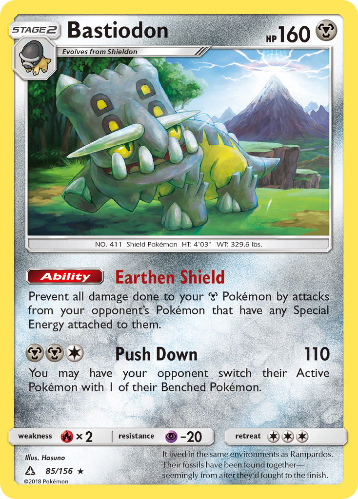 Bastiodon (85/156) [Sun & Moon: Ultra Prism] | I Want That Stuff Brandon