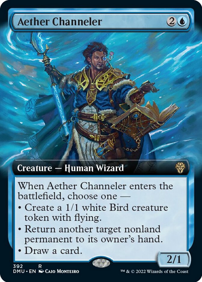 Aether Channeler (Extended Art) [Dominaria United] | I Want That Stuff Brandon