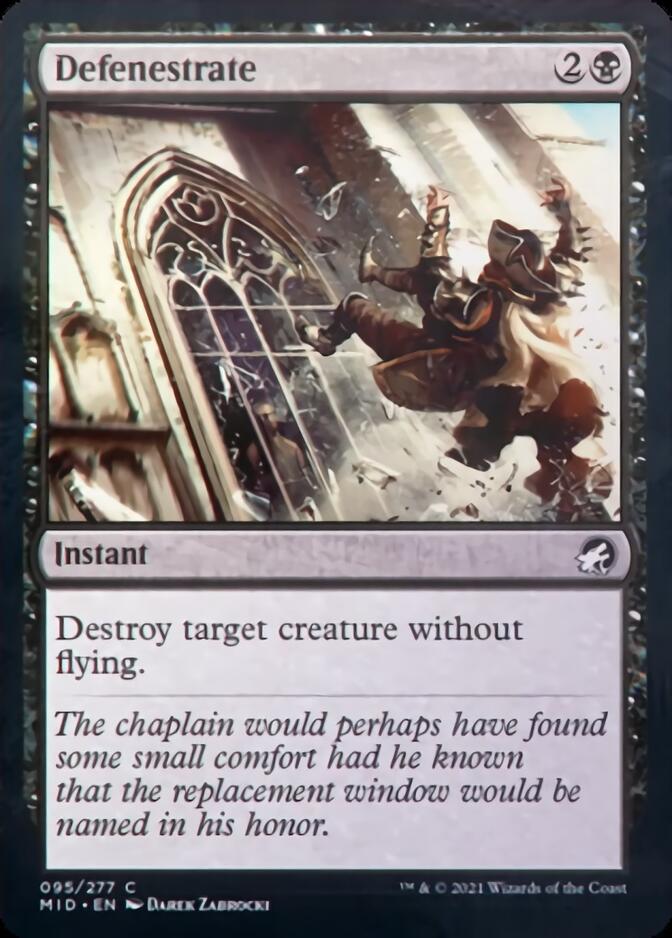 Defenestrate [Innistrad: Midnight Hunt] | I Want That Stuff Brandon