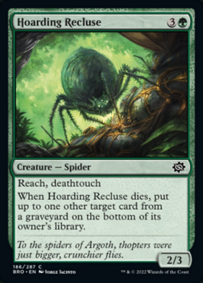 Hoarding Recluse [The Brothers' War] | I Want That Stuff Brandon