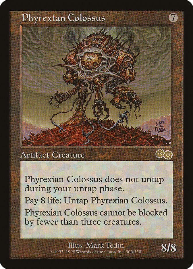 Phyrexian Colossus [Urza's Saga] | I Want That Stuff Brandon
