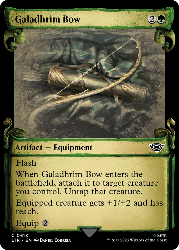 Galadhrim Bow [The Lord of the Rings: Tales of Middle-Earth Showcase Scrolls] | I Want That Stuff Brandon