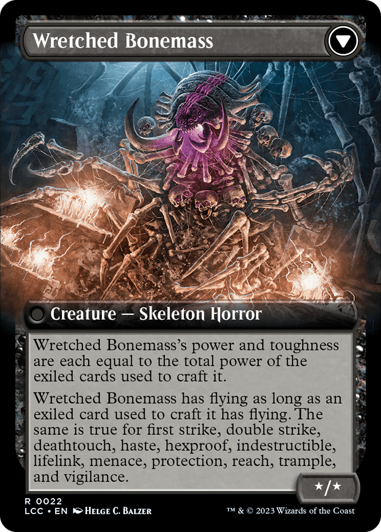 Altar of the Wretched // Wretched Bonemass (Extended Art) [The Lost Caverns of Ixalan Commander] | I Want That Stuff Brandon