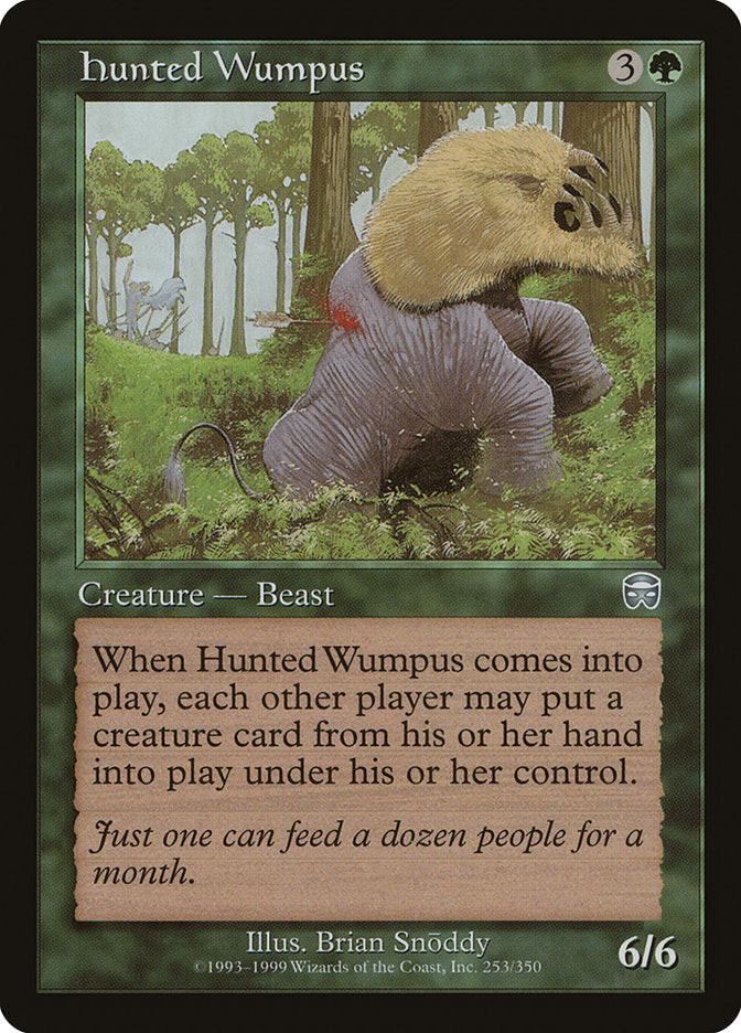 Hunted Wumpus [Mercadian Masques] | I Want That Stuff Brandon