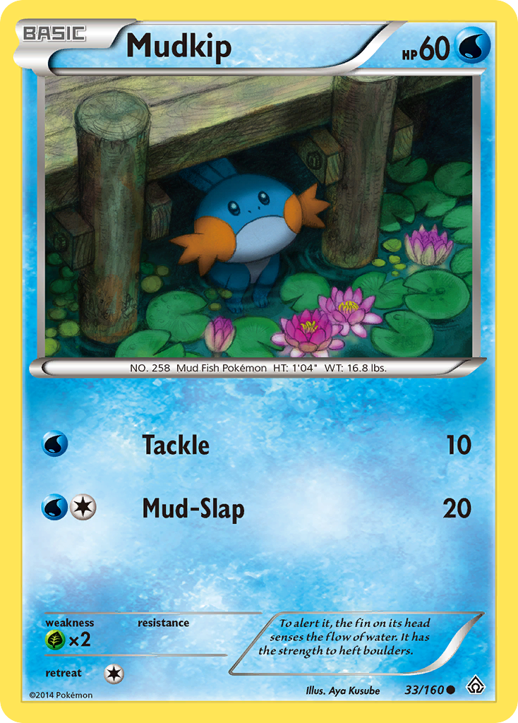 Mudkip (33/160) [XY: Primal Clash] | I Want That Stuff Brandon