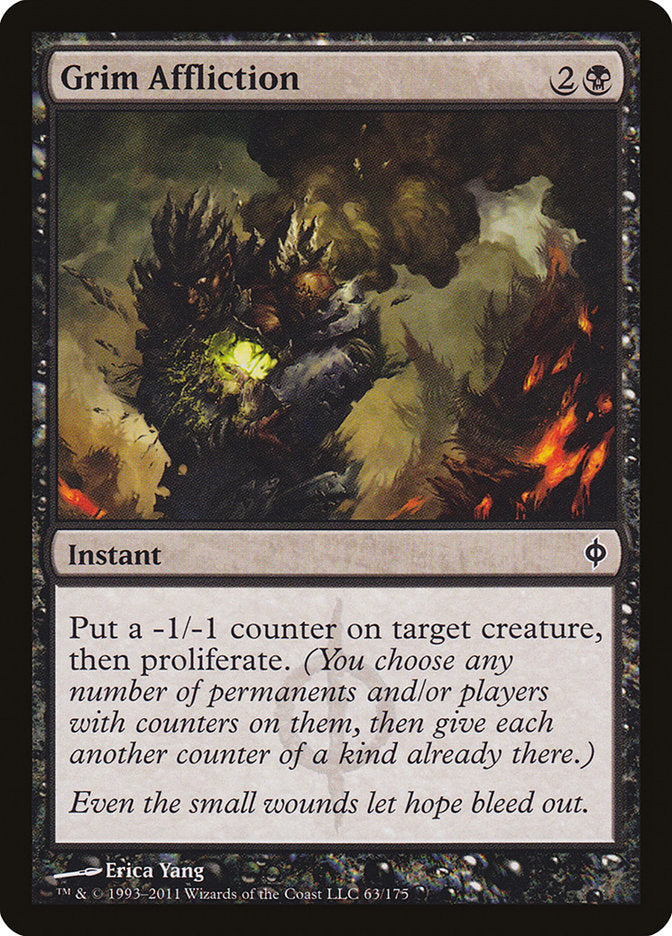 Grim Affliction [New Phyrexia] | I Want That Stuff Brandon