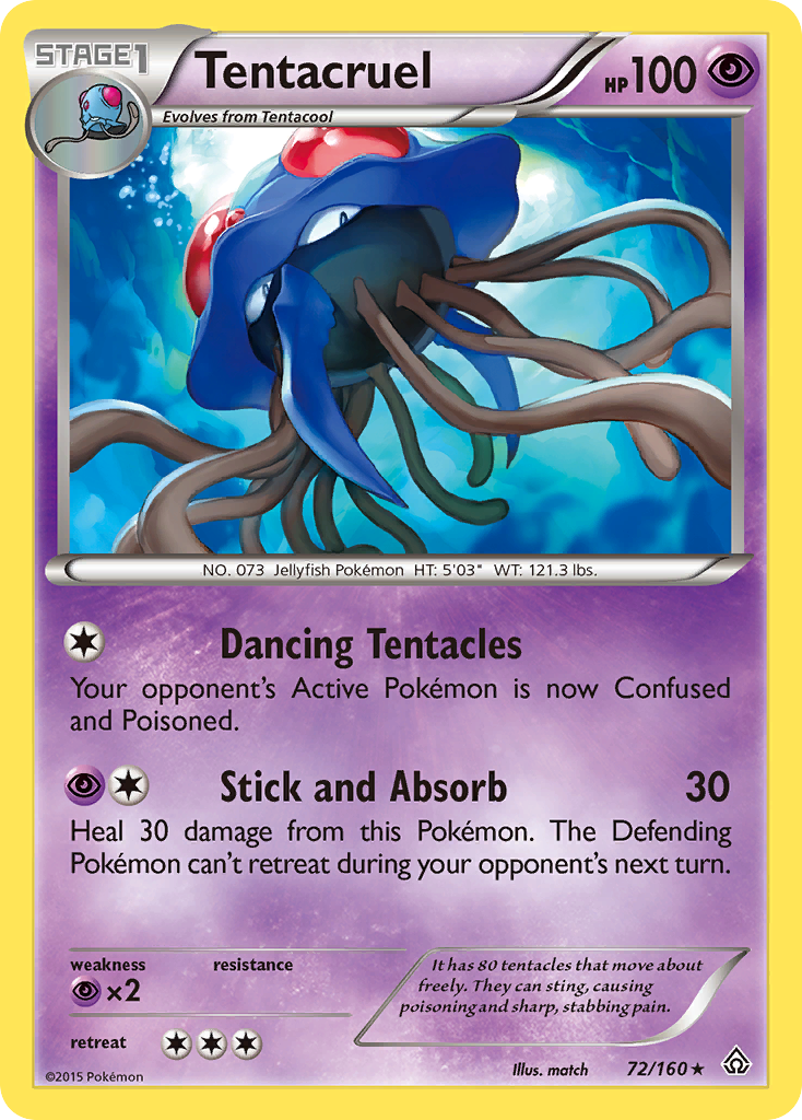 Tentacruel (72/160) [XY: Primal Clash] | I Want That Stuff Brandon