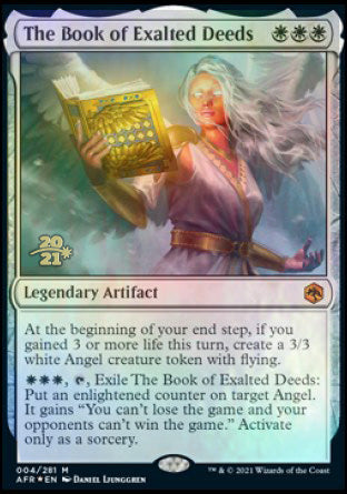 The Book of Exalted Deeds [Dungeons & Dragons: Adventures in the Forgotten Realms Prerelease Promos] | I Want That Stuff Brandon