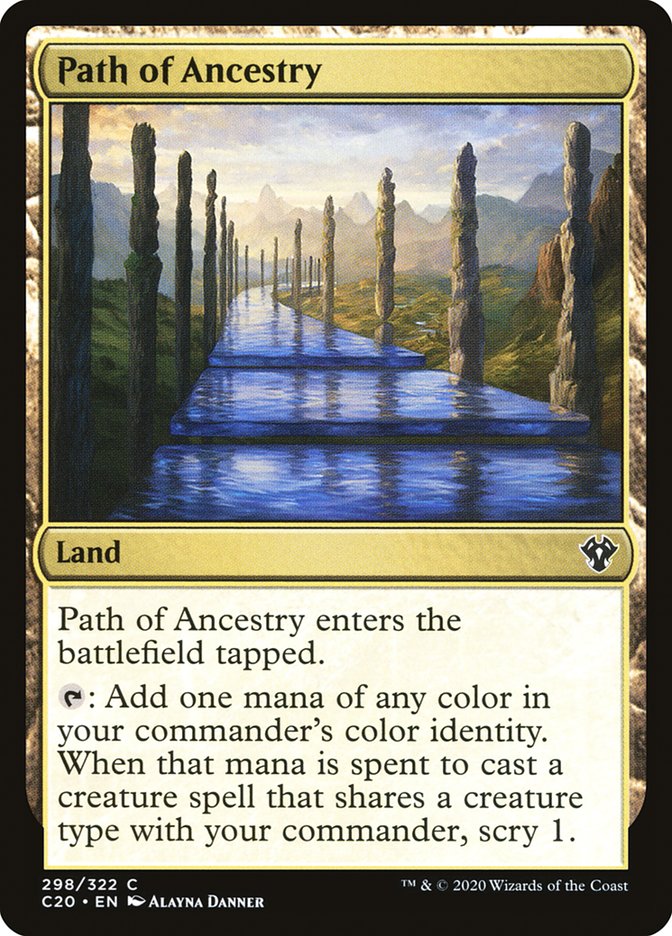 Path of Ancestry [Commander 2020] | I Want That Stuff Brandon