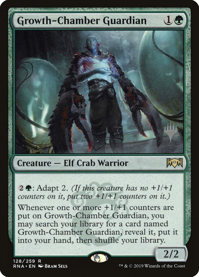 Growth-Chamber Guardian (Promo Pack) [Ravnica Allegiance Promos] | I Want That Stuff Brandon