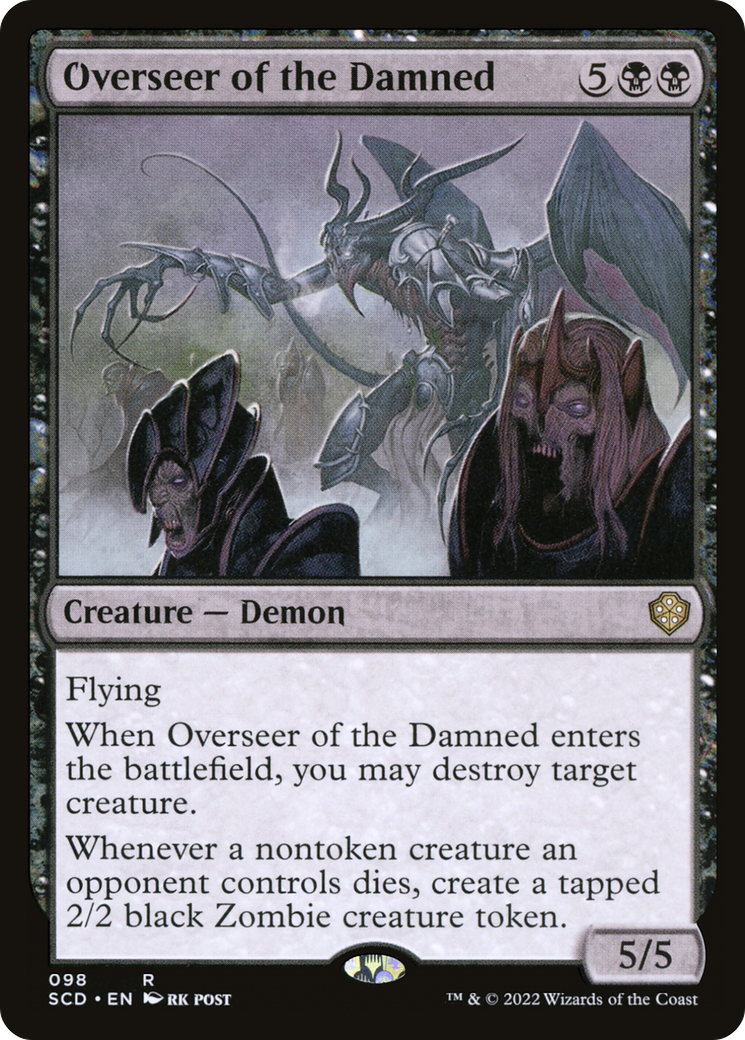 Overseer of the Damned [Starter Commander Decks] | I Want That Stuff Brandon